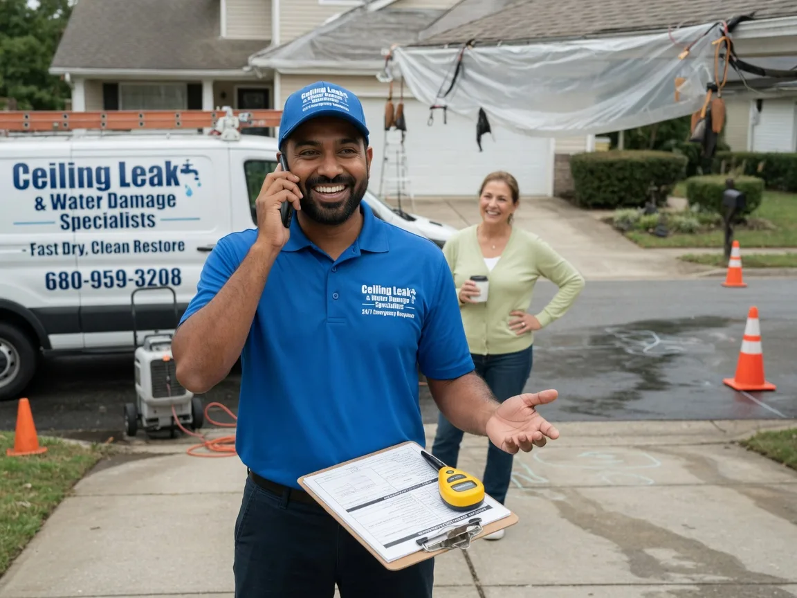 Ceiling Leak Cleanup Somersworth, NH FAQs